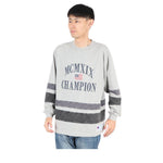 CHAMPION LS V - NECK T - SHIRT เสื้อยืดทีเชิ๊ตผู้ชาย - Rev Online