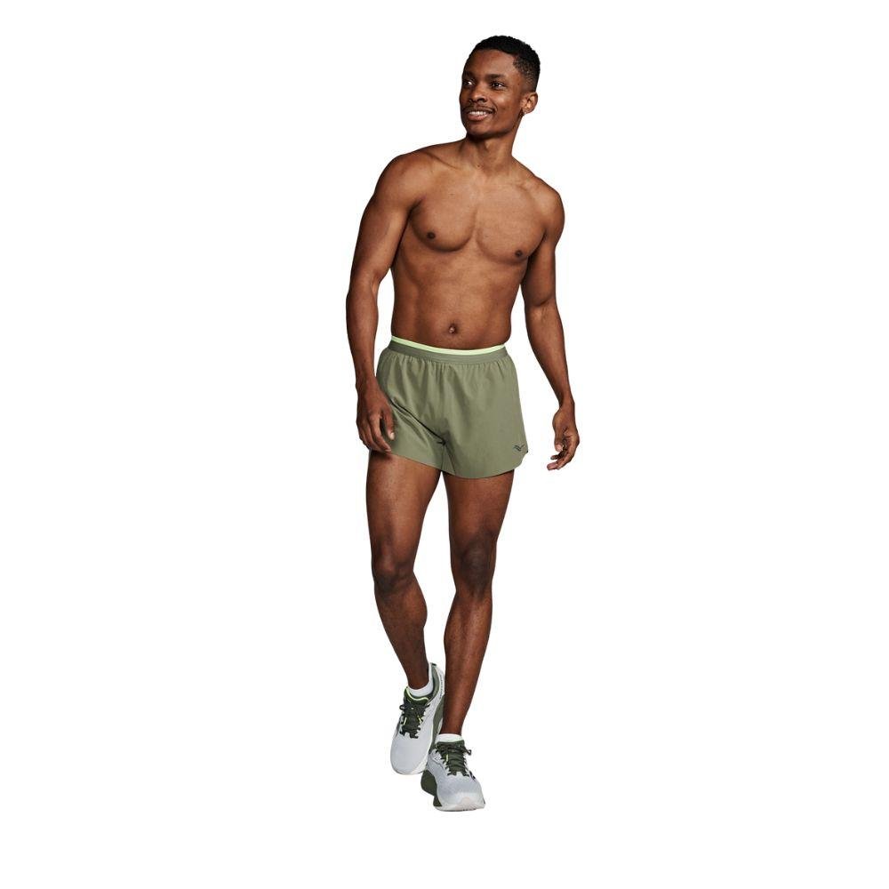 SAUCONY ENDORPHIN SPLIT SHORT กางเกงวิ่งขาสั้นผู้ชาย - Rev Online