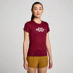 SAUCONY - STOPWATCH GRAPHIC SHORT SLEEVE Women - Rev Online