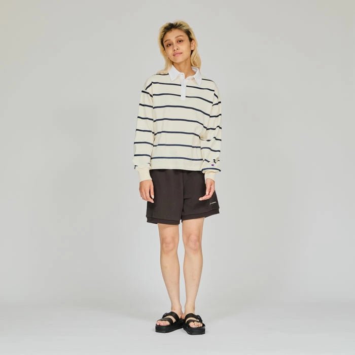 CHAMPION LONG SLEEVE T - SHIRT เสื้อยืดทีเชิ๊ตผู้หญิง - Rev Online