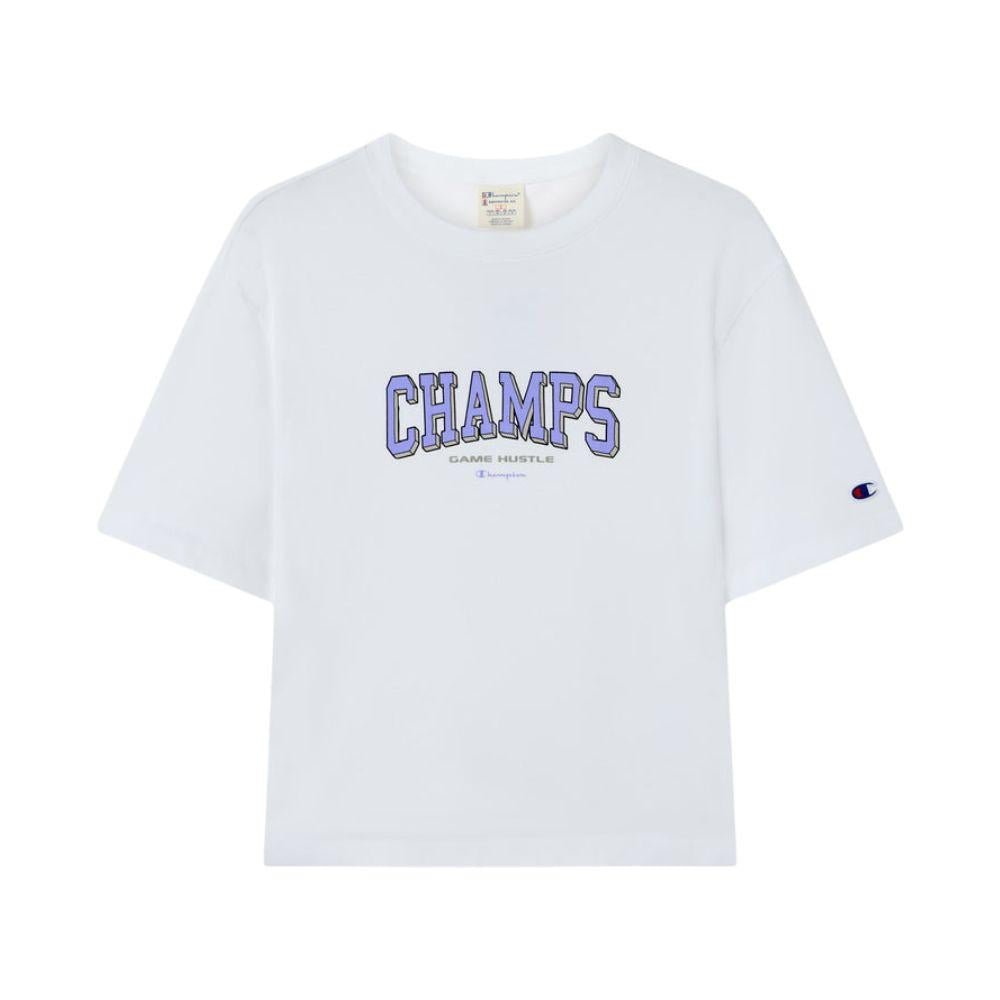 CHAMPION SS TEE เสื้อยืดแขนสั้นผู้หญิง - Rev Online