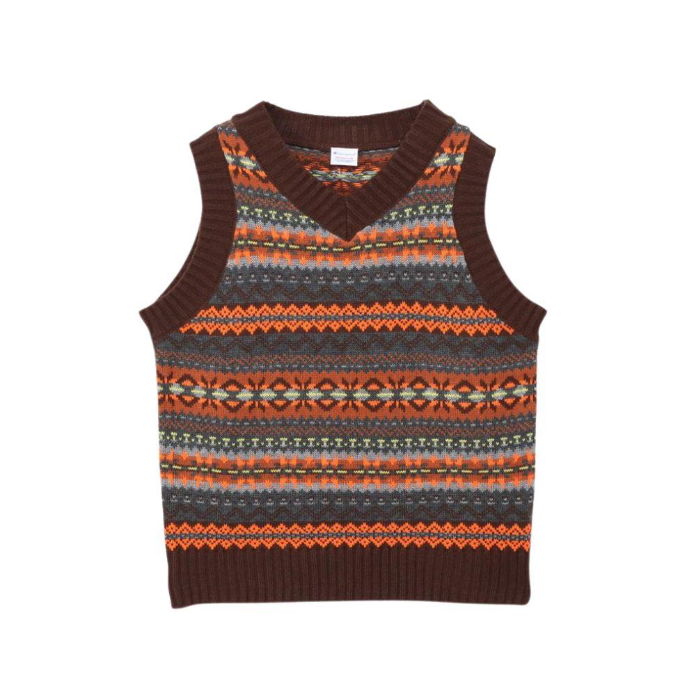 CHAMPION SWEATER VEST เสื้อสเวตเตอร์ผู้หญิง - Rev Online