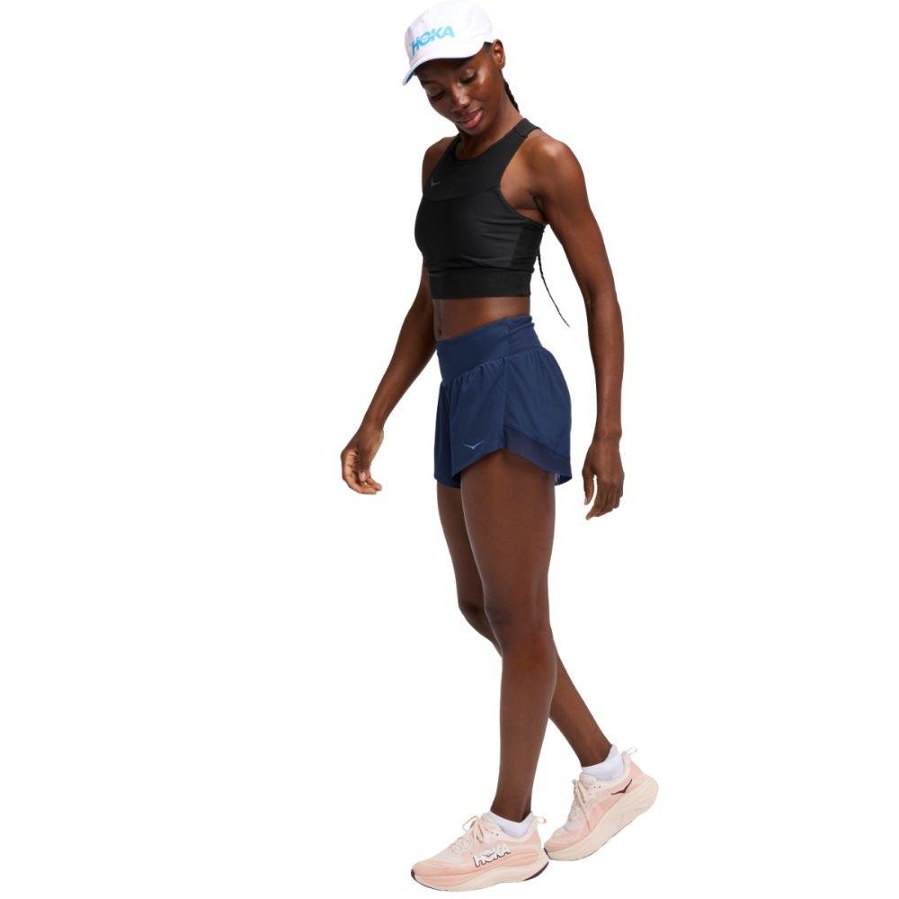 HOKA GLIDE 4INCH SHORT กางเกงวิ่งผู้หญิง - Rev Online