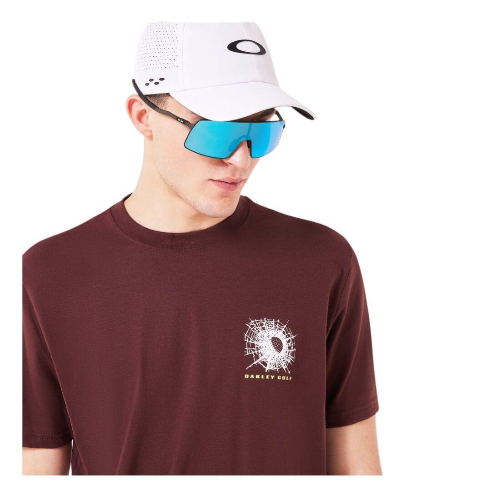 OAKLEY OAKLEY GOLF BROKEN GLASS เสื้อยืดทีเชิ๊ตผู้ชาย - Rev Online