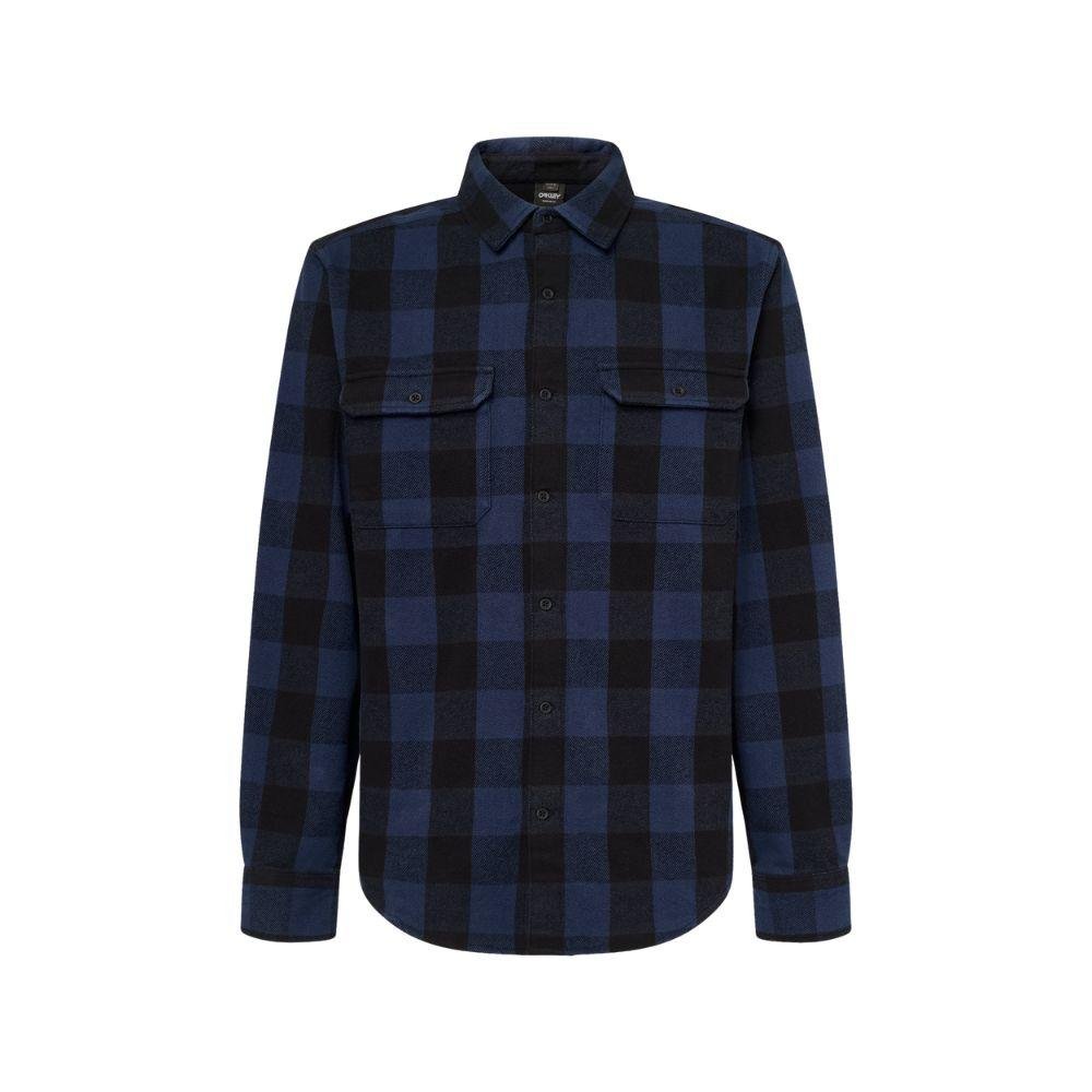 OAKLEY TERRAFORMIC LS BUTTON DOWN เสื้อเชิ้ตแขนยาวผู้ชาย - Rev Online
