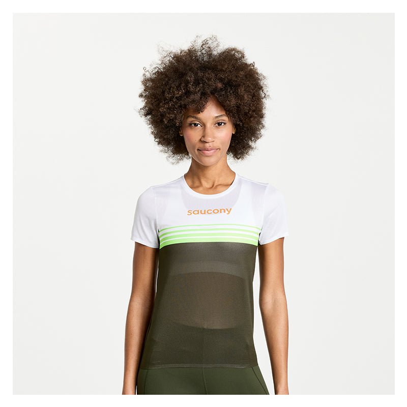 SAUCONY - ENDORPHIN ELITE SHORT SLEEVE Women - Rev Online