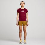 SAUCONY - STOPWATCH GRAPHIC SHORT SLEEVE Women - Rev Online