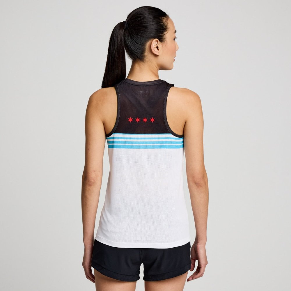 SAUCONY - STOPWATCH SINGLET Women - Rev Online